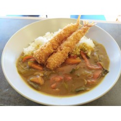 Curry Ebi Fried